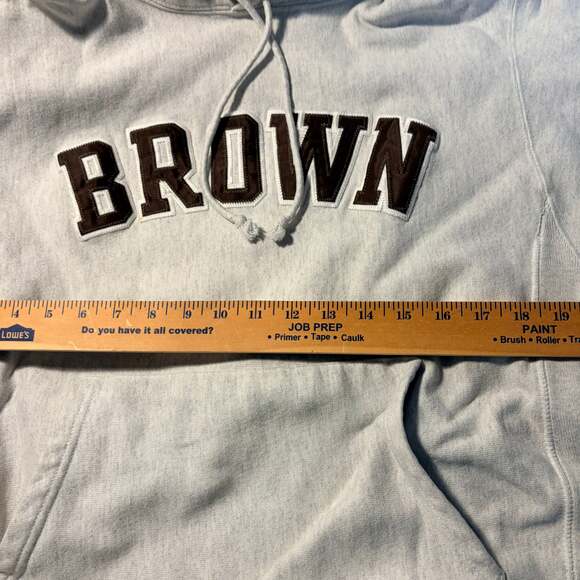 Vintage Champion Reverse Weave Brown University Hoodie Medium - Picture 3 of 6